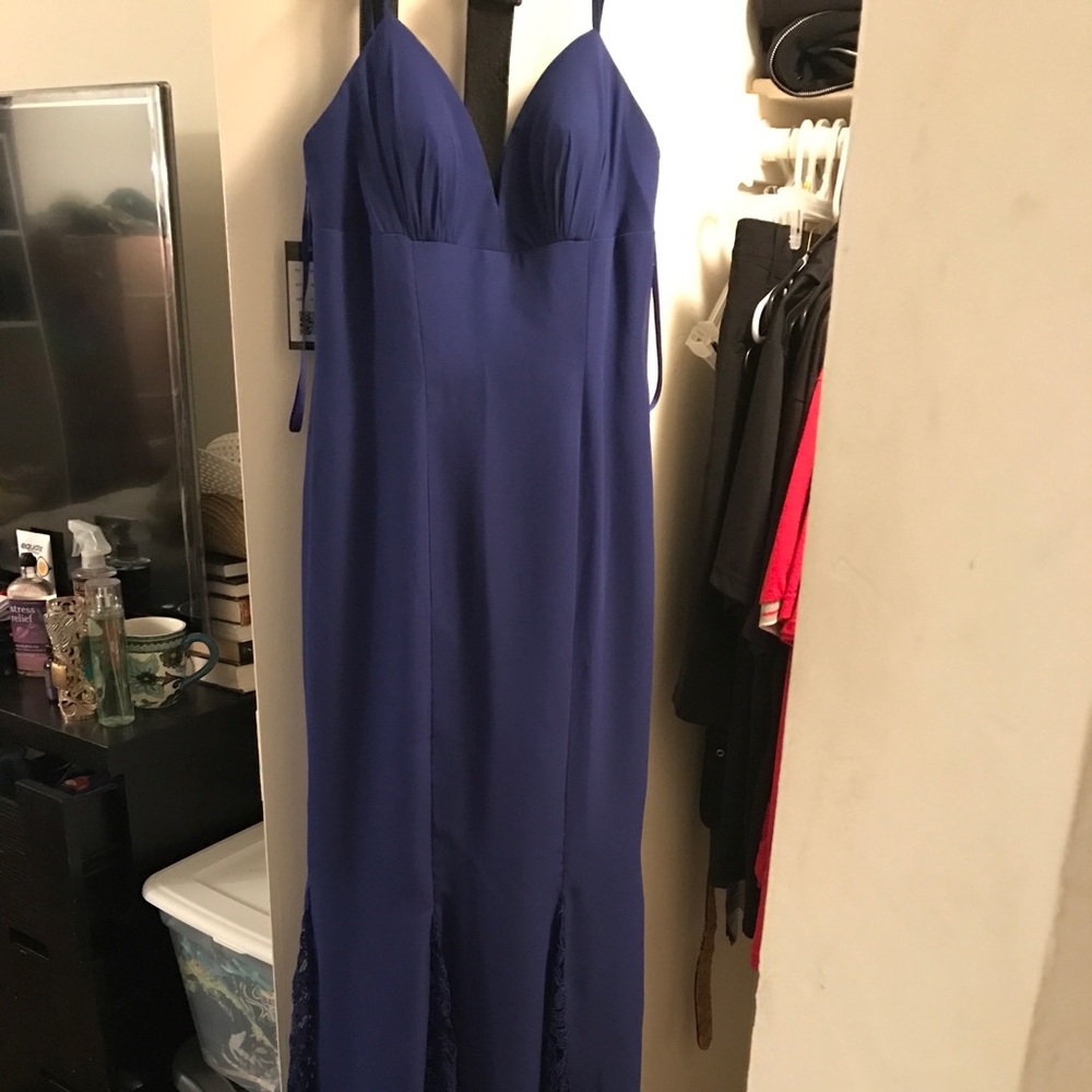 Blue Evening Gown