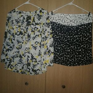 Blouse/ skirt set