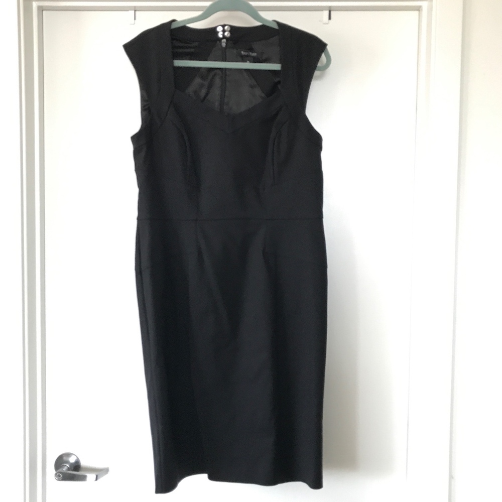 White House Black Market Sleeveless Dress LBD