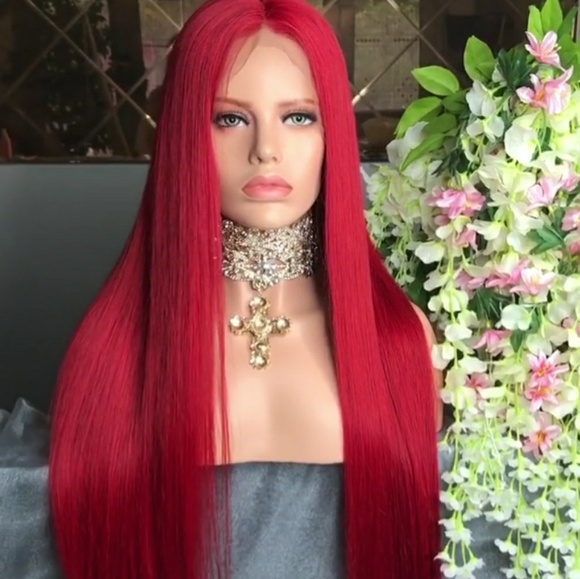 Red Beauty Virgin Human Hair 22-24 inches