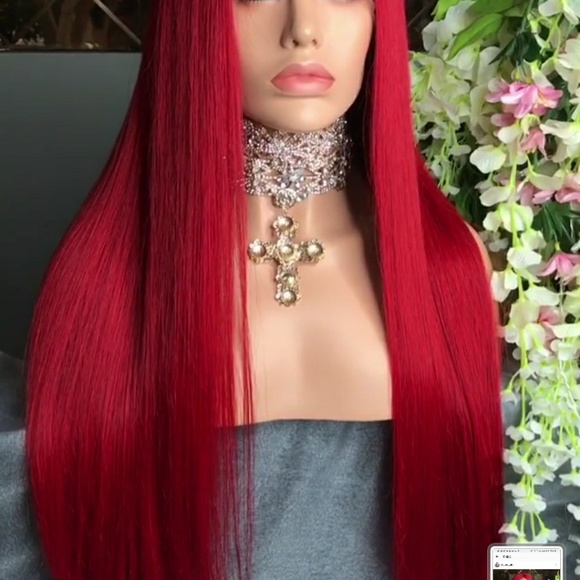 Red Beauty Virgin Human Hair 22-24 inches main image 4