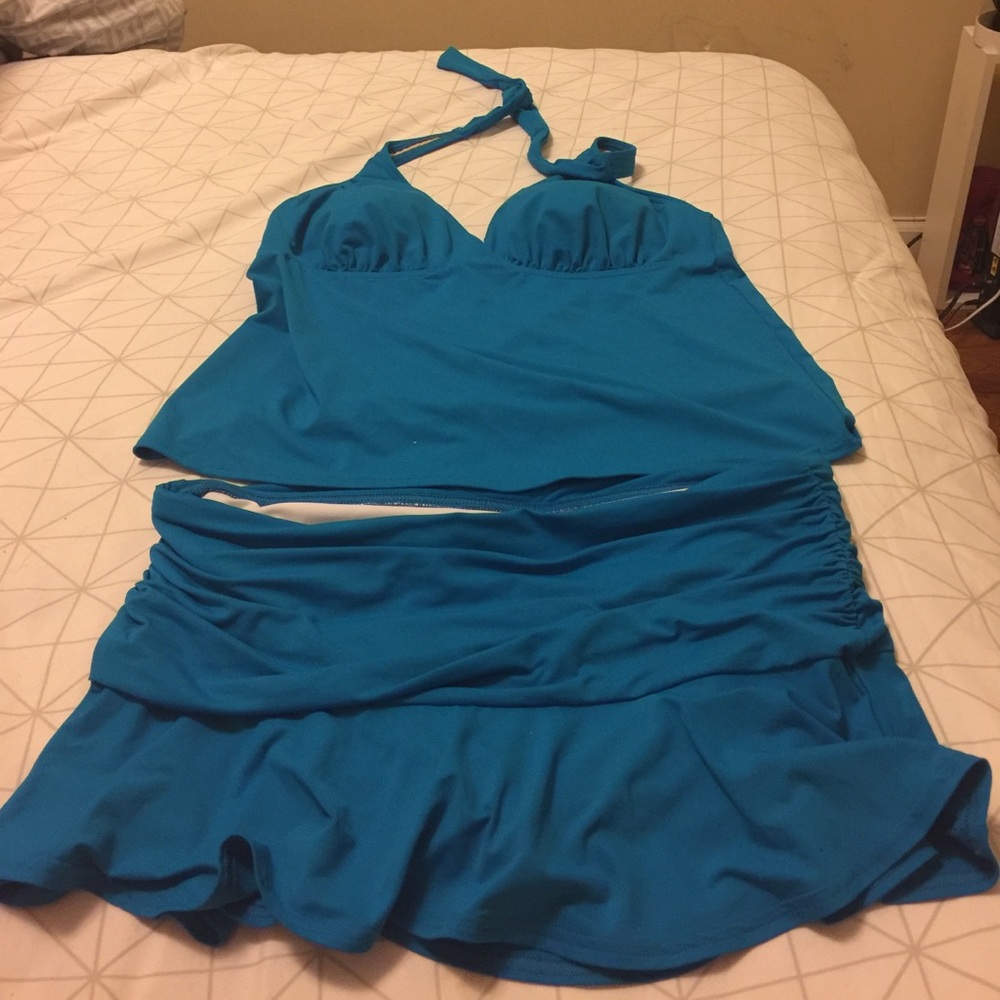 Lands.Ends 2 piece bathing suit