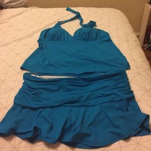 Lands.Ends 2 piece bathing suit