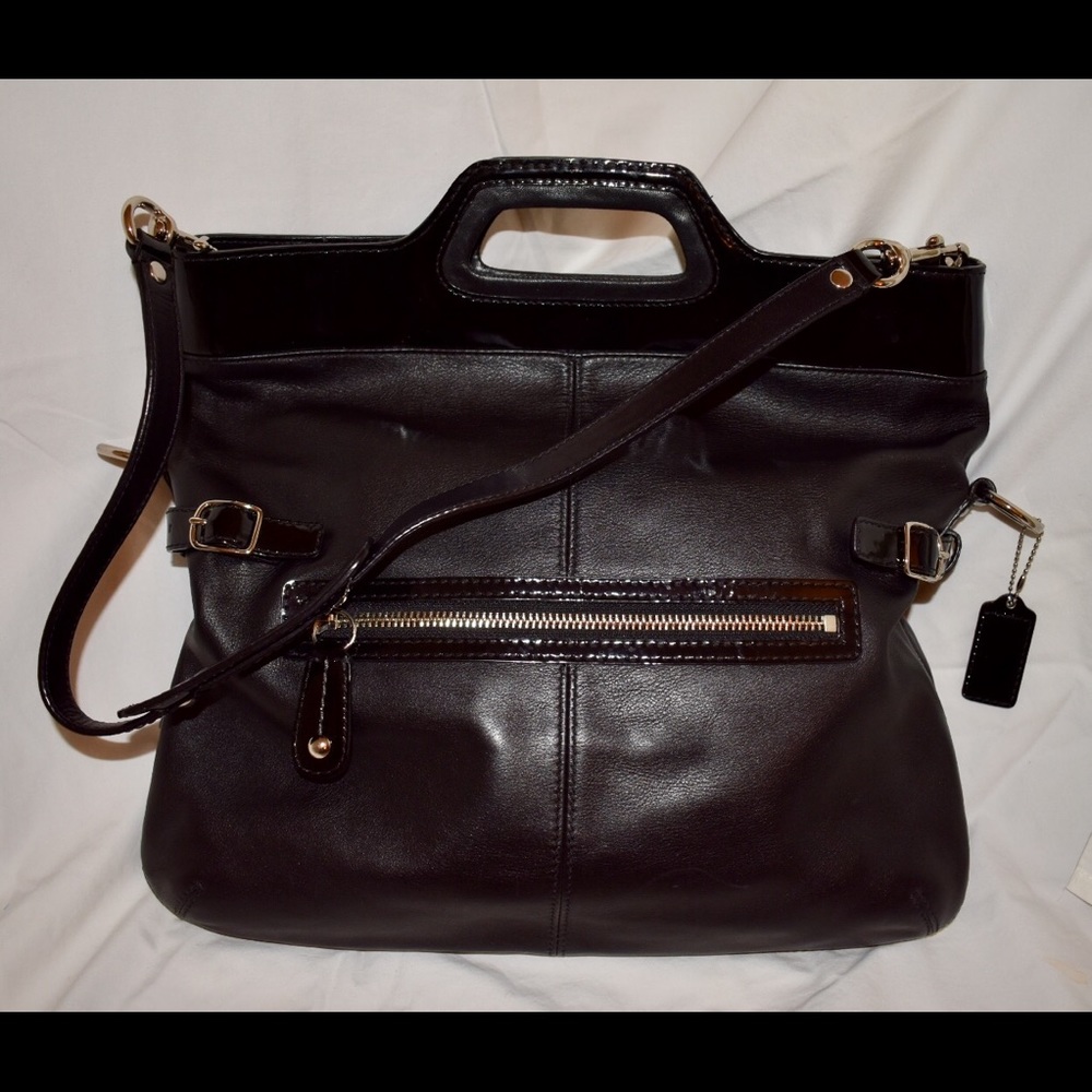 Coach black crossbody.