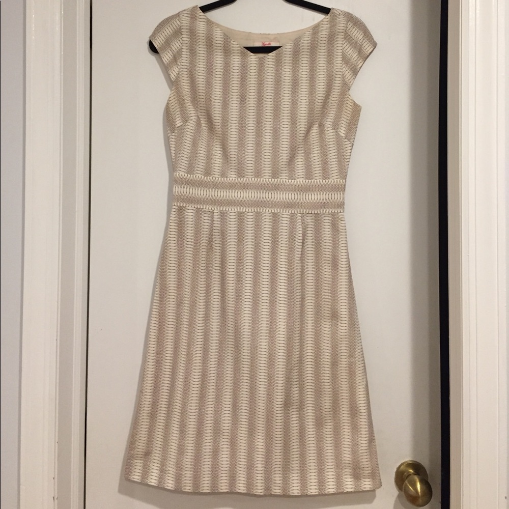 Cap-sleeve summer dress