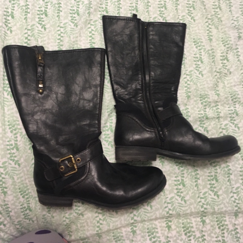 Naturalizer mid calf boots-wide calf