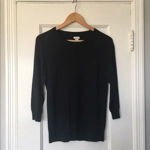 J Crew merino wool sweater, classic piece!