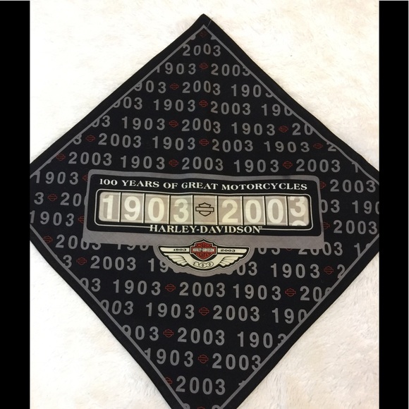 Harley-Davidson Accessories - Harley Anniversary Bandanna