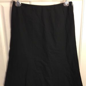 Black J. Crew skirt