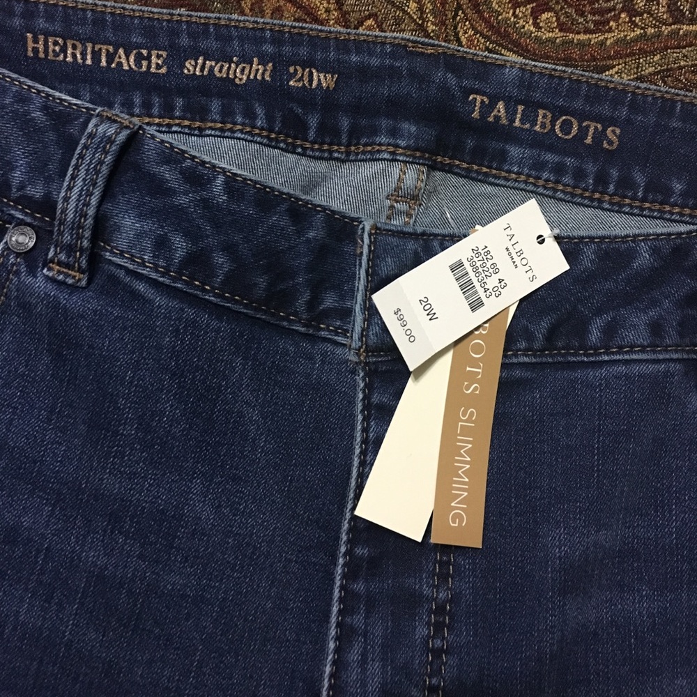 Blue jeans from Talbots