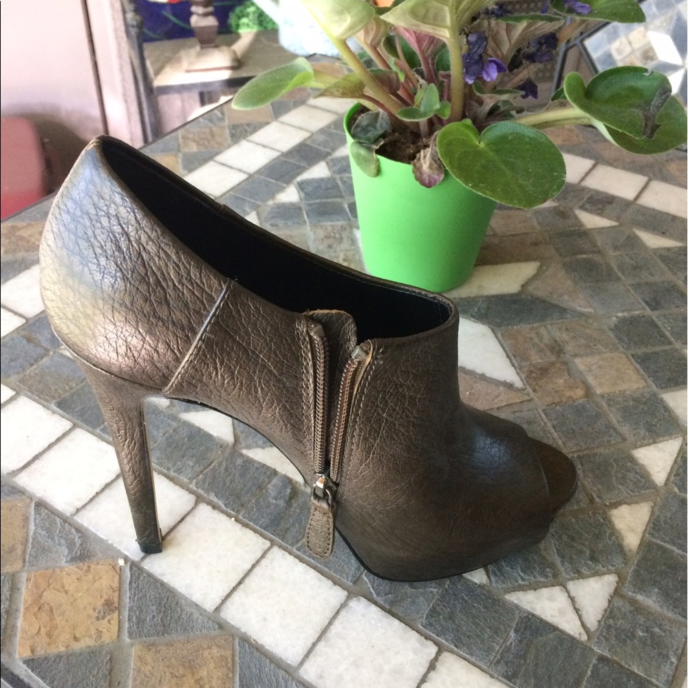 Nine West Boutique 9 Colton Olive Heel/Bootie, 7.5