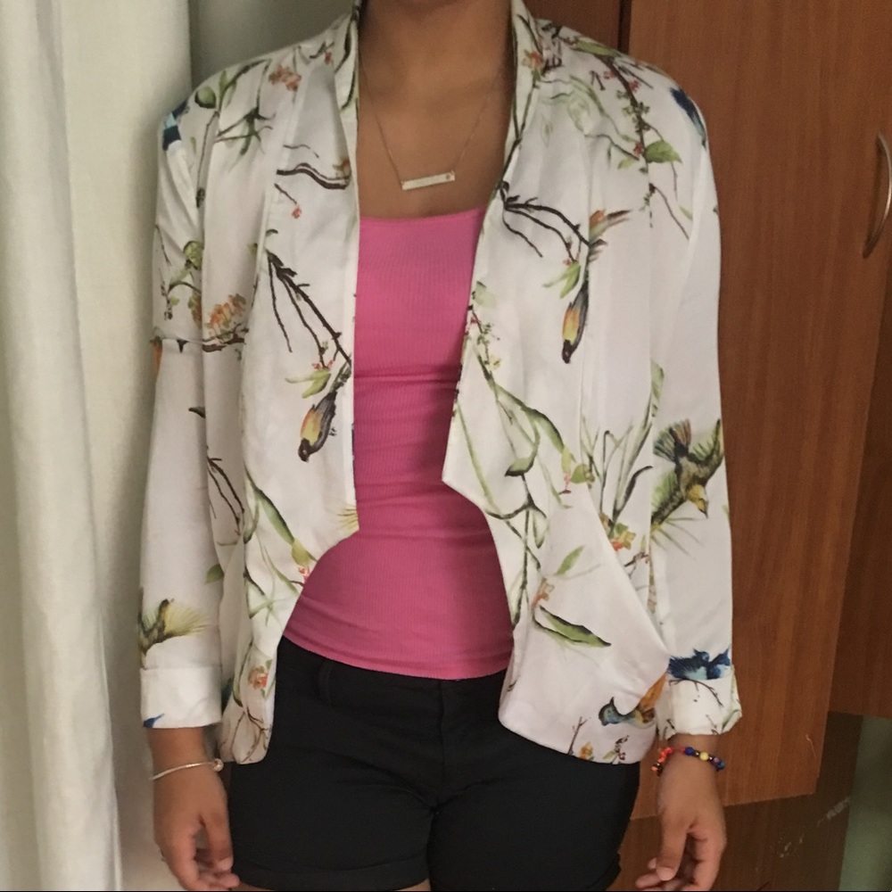 Floral Blazer M
