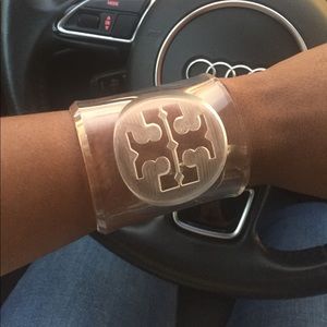 Clear Tory Burch cuff