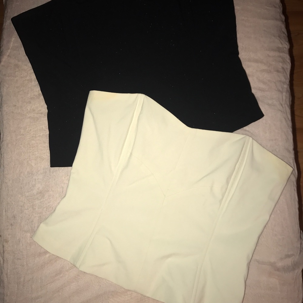 The Limited Black & Cream Bustiers, Medium 8/10