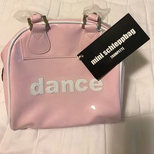Mini Schleppbag with 'dance' on front