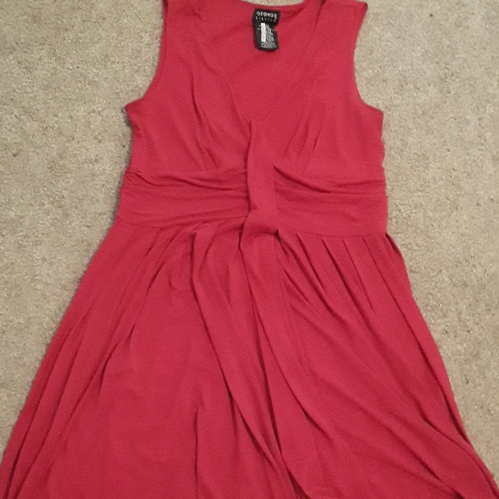 Formal red dress