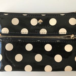 Kate Spade Polka Dot Wristlet
