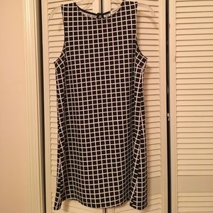 Black and white dress