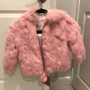Rabbit Fur Coat (4T)