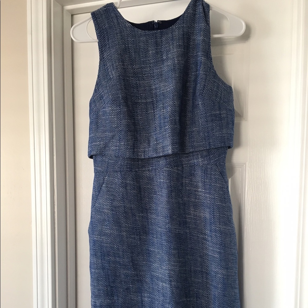 Blue dress