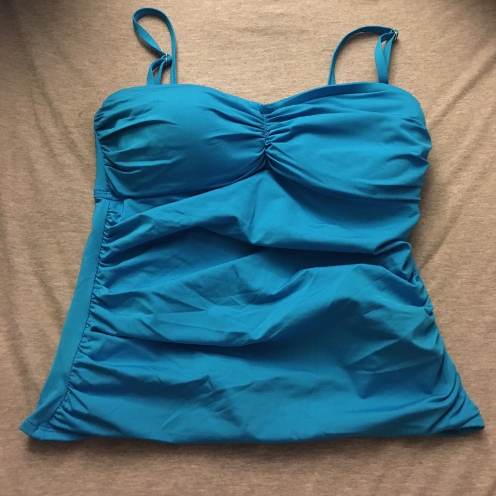 Turquoise blue tankini top never worn