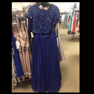 two piece Adrianna Papell dress