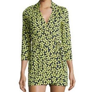 NWT Diane von Furstenberg Celeste Romper size 6