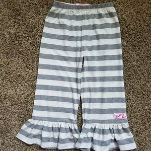 Girls' Ruffle Capris - worn 1x