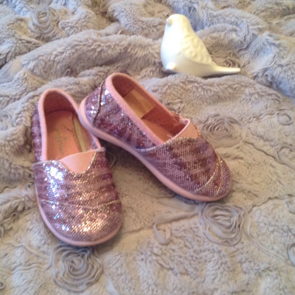 Toddler Girl Sparkle Slip on Shoes