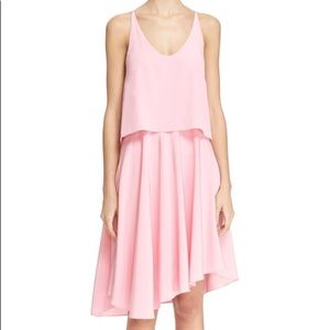Tibi Silk Double Layer Dress