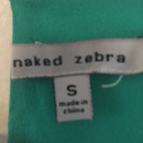 Sale: New Beautiful Naked Zebra Mini Dress - Picture 5 of 6