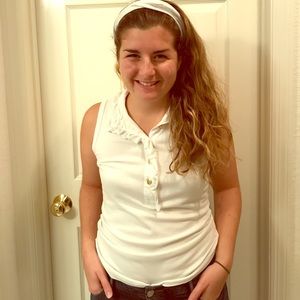 Tory Burch white top