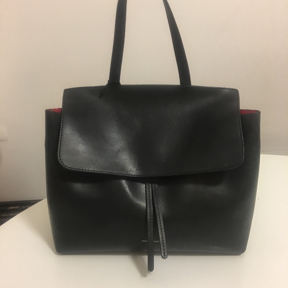 Mansur Gavriel Mini Lady Bag - black like new