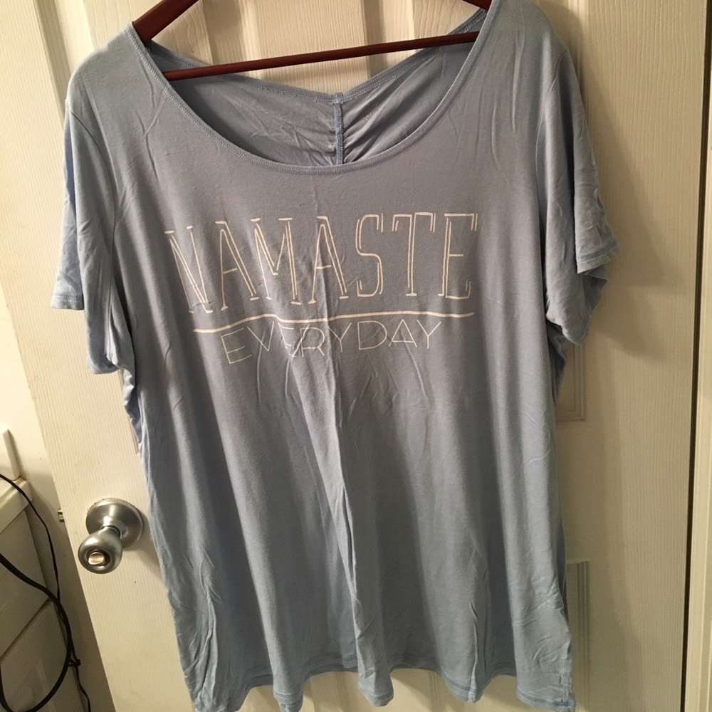 Women's size 2X Namaste T-shirt