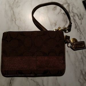 Coach wristlet