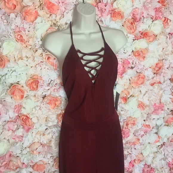 Pants - Burgundy pantsuit