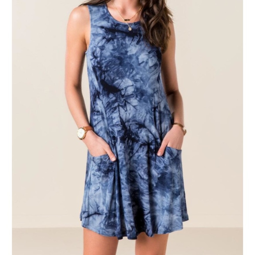 🦋Flirty Tie-Dyed Dress