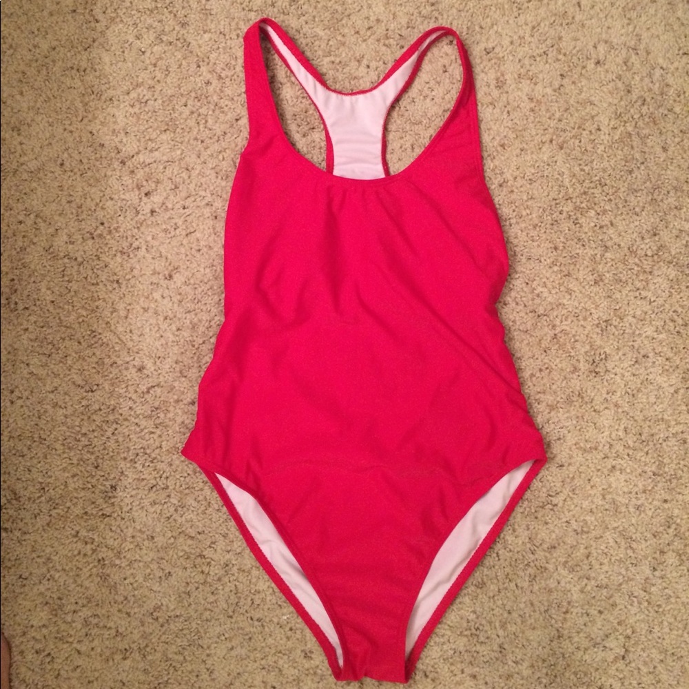 Large one piece bathing suit
