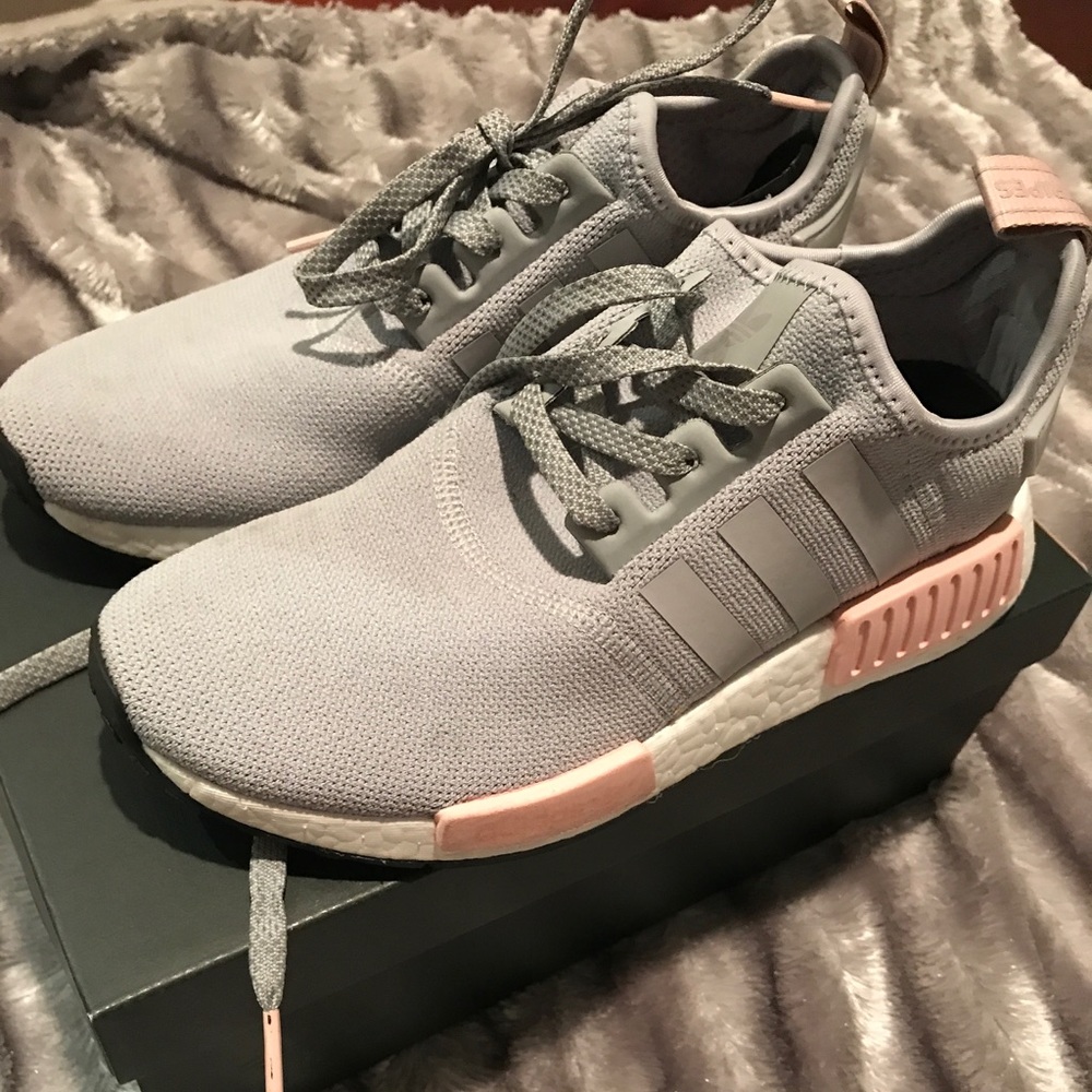 Grey and pink nmds!
