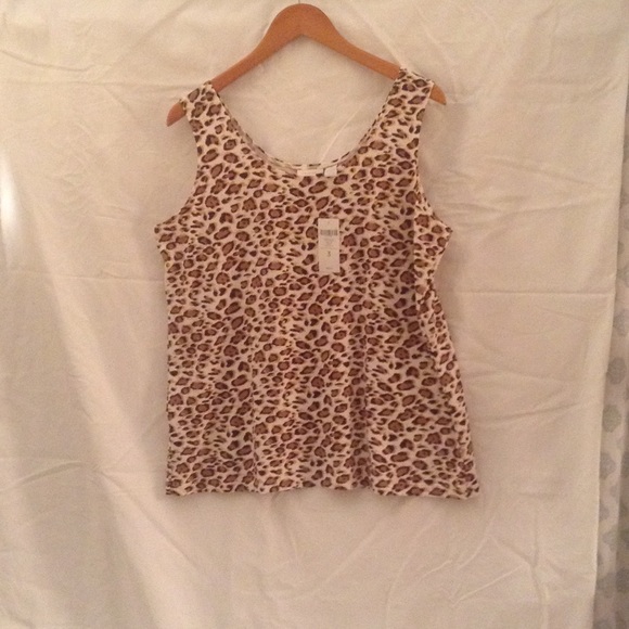 Chocos Cheetah print blouse - Picture 1 of 2