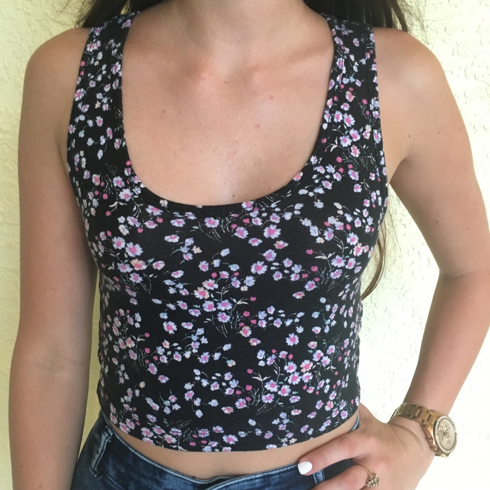 Racer back crop top