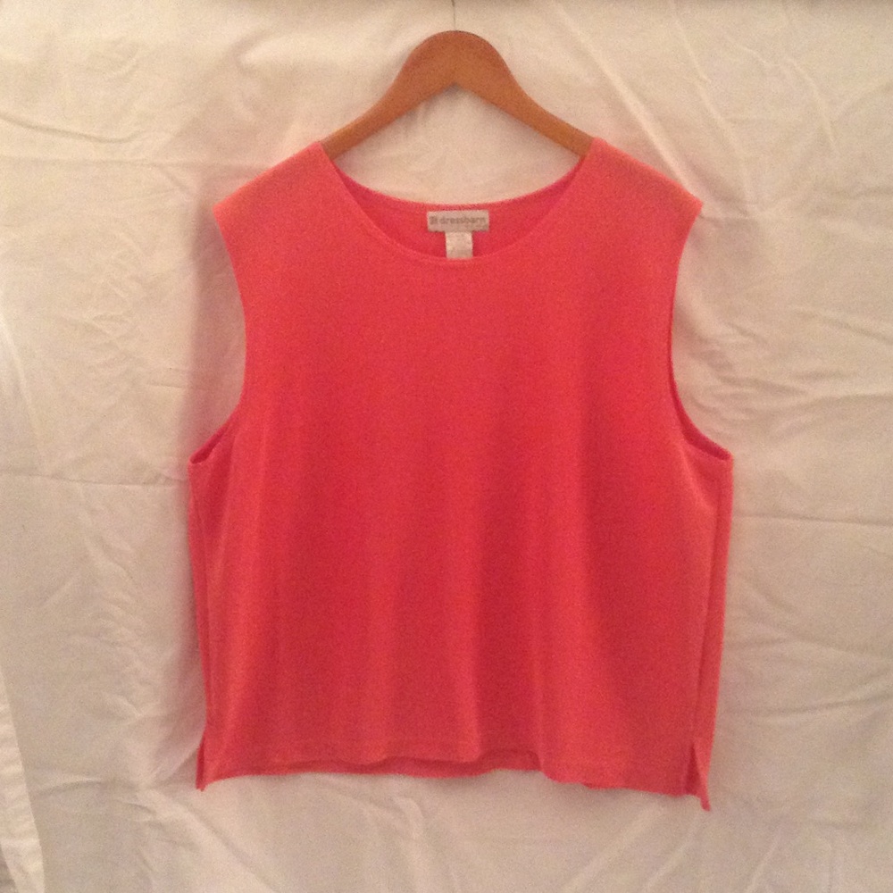 Sleeveless Chicos Coral Blouse