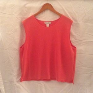 Sleeveless Chicos Coral Blouse