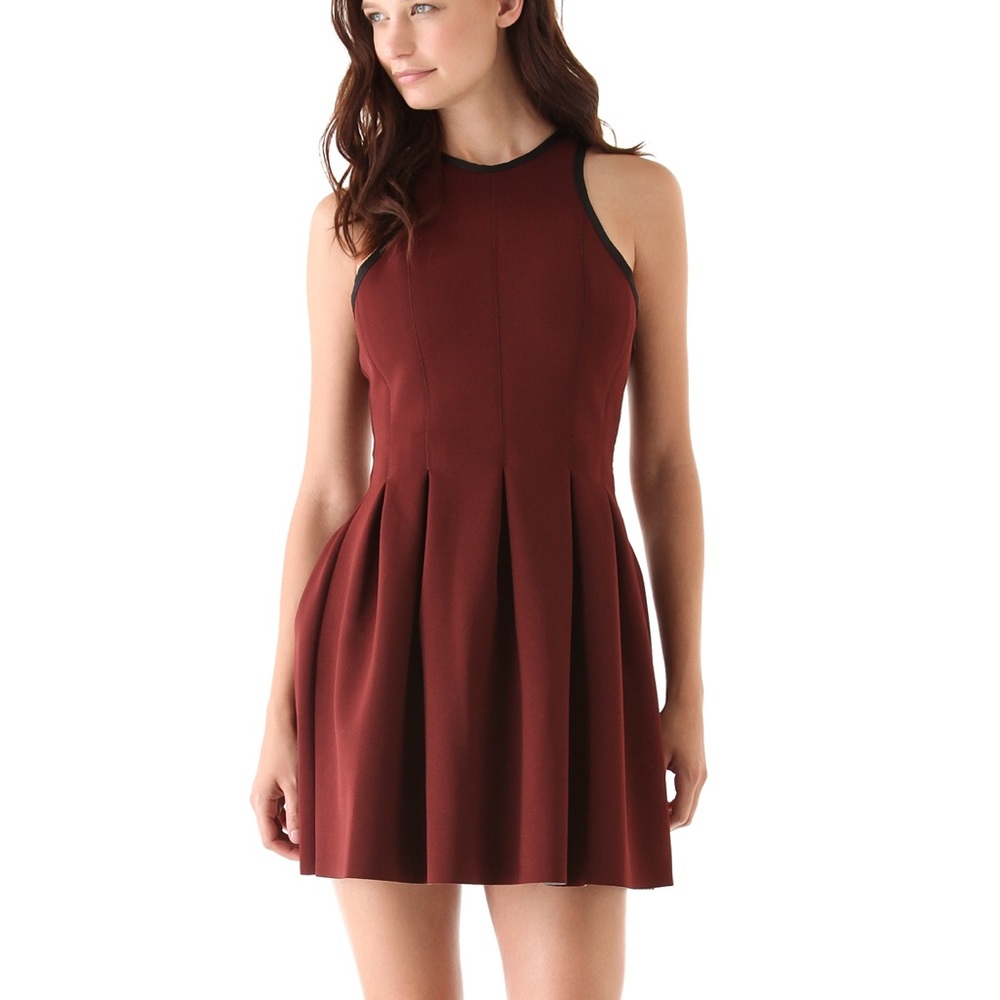 Super flattering Alexander Wang neoprene dress!
