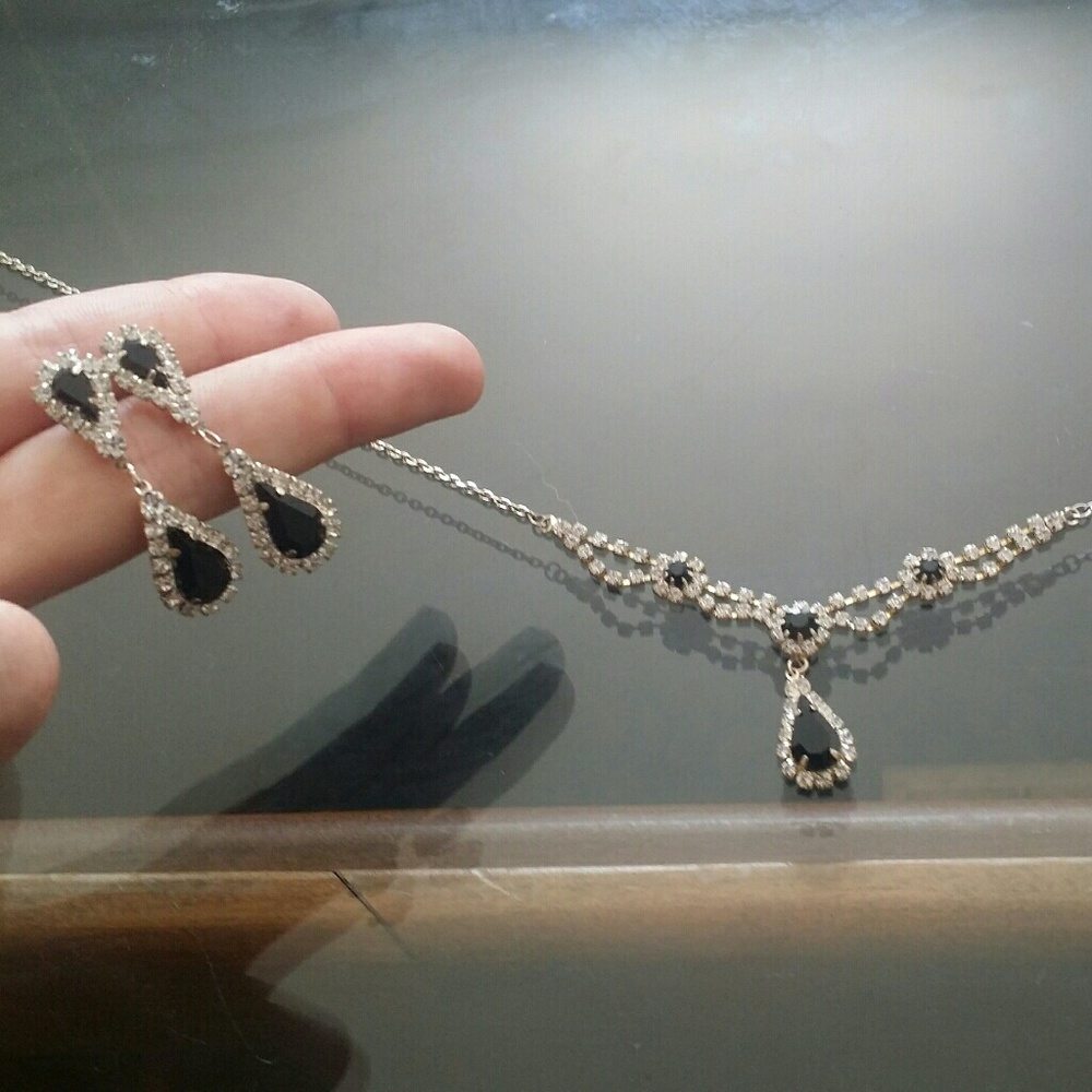 Necklace and Earrings