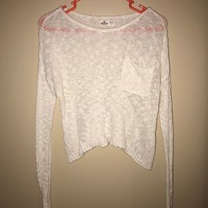 Long sleeve knit sweater
