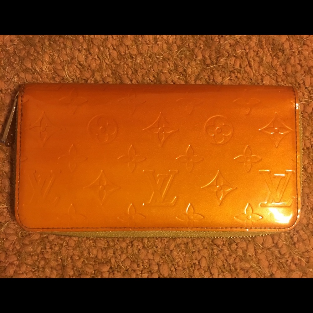 Authentic Custom Dyed LV Vernis Wallet (Sold)
