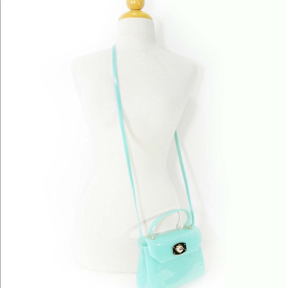 Brand New Dark Mint Jelly Candy Mint Crossbody - Picture 4 of 6