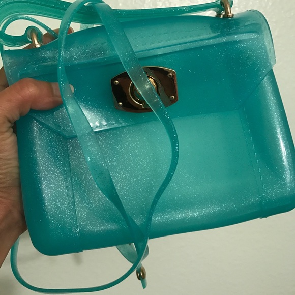 Brand New Dark Mint Jelly Candy Mint Crossbody - Picture 5 of 6