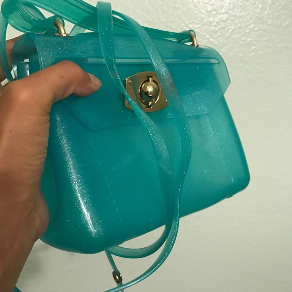Brand New Dark Mint Jelly Candy Mint Crossbody - Picture 6 of 6